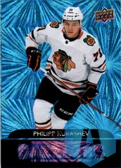 2020-21 Upper Deck Dazzlers Blue Philipp Kurashev #DZ-60 Chicago Blackhawks